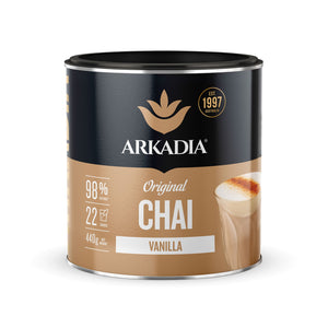 Arkadia Chai Tea Vanilla 440g Canister