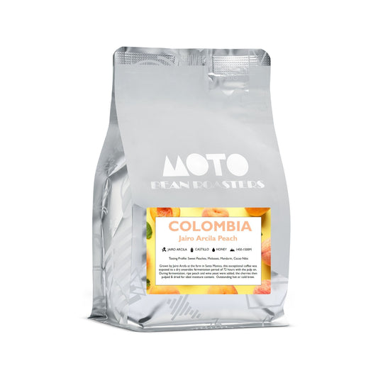 Motobean Speciality Roasters Jairo Arcila Peach Premium Fermented Coffee Beans 250g