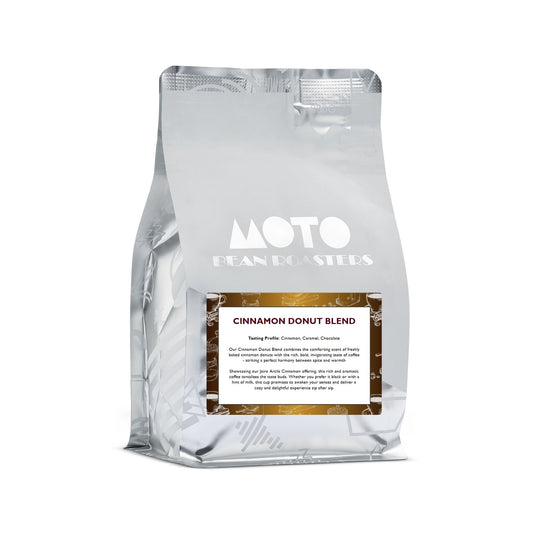 Motobean Speciality Roasters Cinnamon Donut Premium Blend Coffee Beans 250g