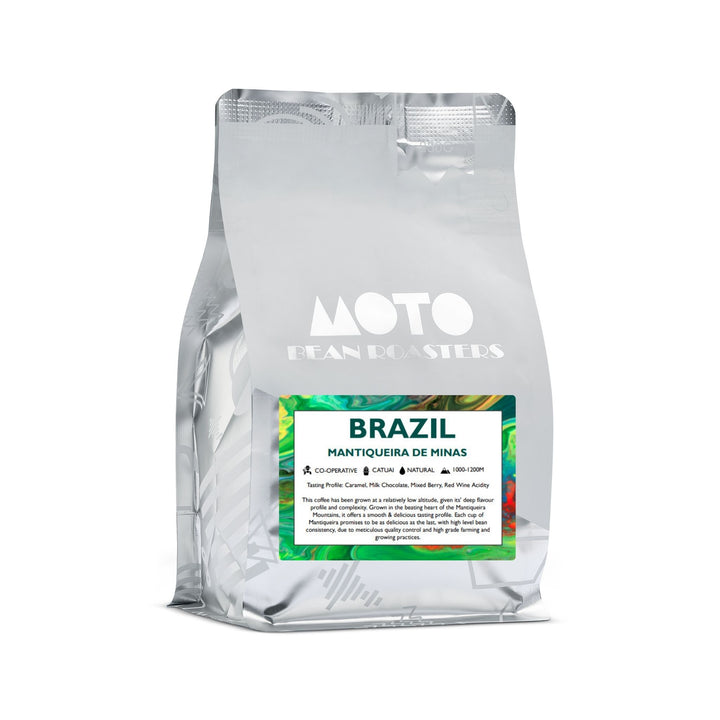 Motobean Speciality Roasters Brazil Mantiquera De Minas Coffee Beans Roasted for Espresso 250g