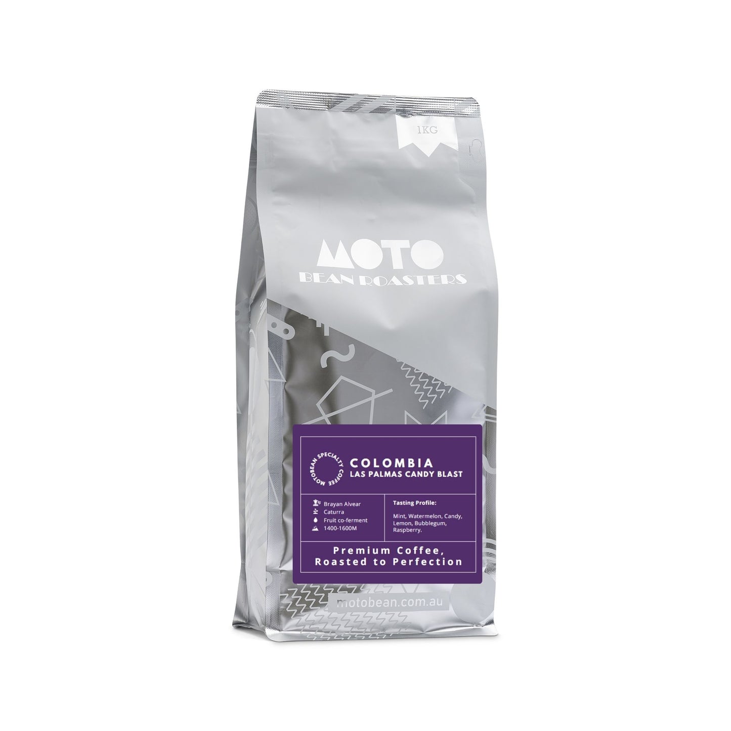 Motobean Speciality Roasters Las Lajas Brayan Alvear Candy Blast Premium Fermented Coffee Beans 1kg