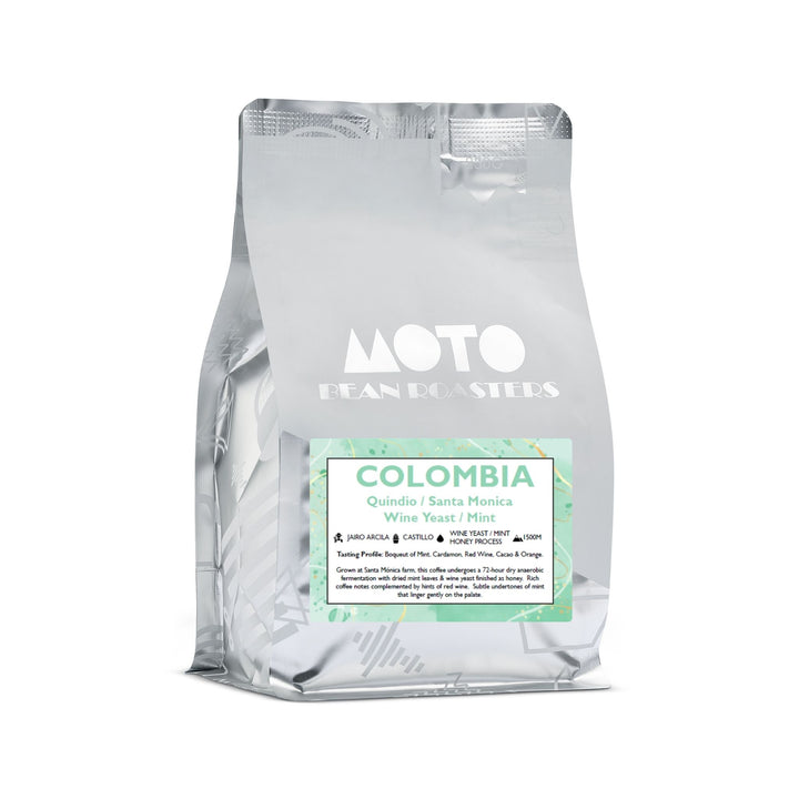 Motobean Speciality Roasters Jairo Arcila Mint Premium Fermented Coffee Beans 250g