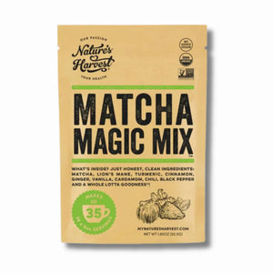 Natures Harvest Organic Magic Matcha Mix 35 serves