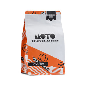Motobean Speciality Roasters Omnium Blend Coffee Beans  250g